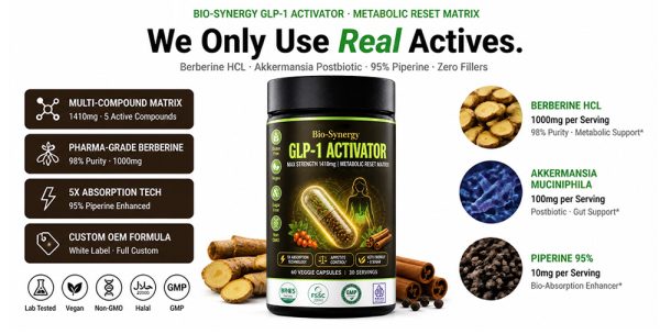 Bulk GLP-1 Category Capsules Private Label private label GLP-1 category capsule detail image