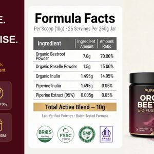 Bulk Organic Beetroot Powder Private Label | Sports Nutrition Powder OEM Manufacturer - detail image 1