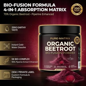 Bulk Organic Beetroot Powder Private Label | Sports Nutrition Powder OEM Manufacturer - main image 2
