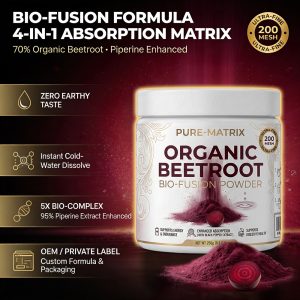 Private Label Organic Beetroot Powder Manufacturer | Custom Formula White Jar OEM/ODM - main image 2