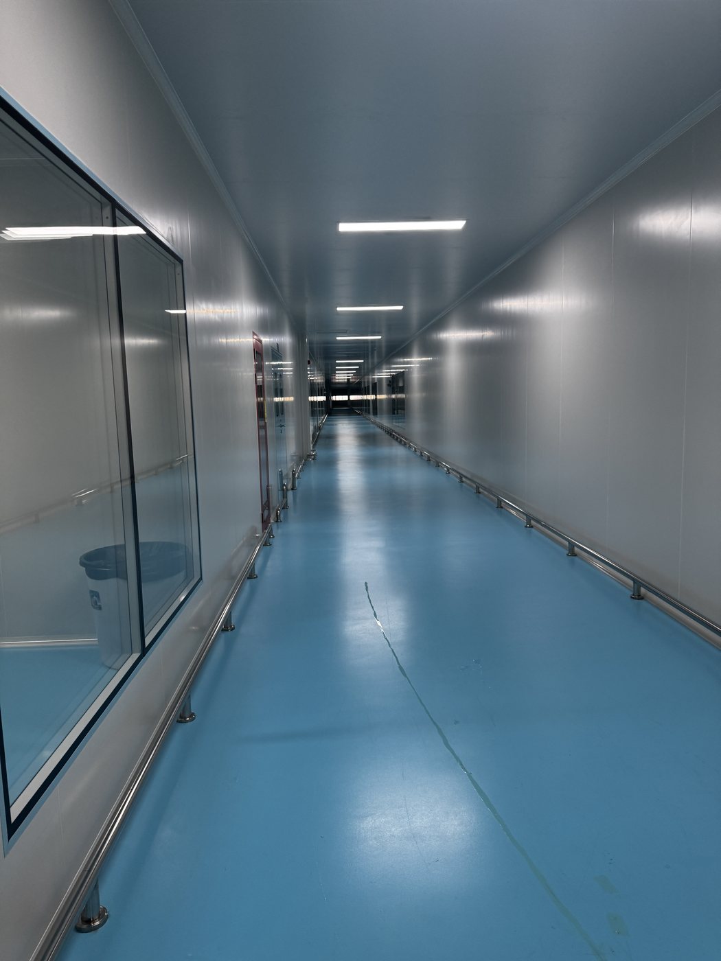 NuCoreBio clean production corridor for controlled supplement manufacturing