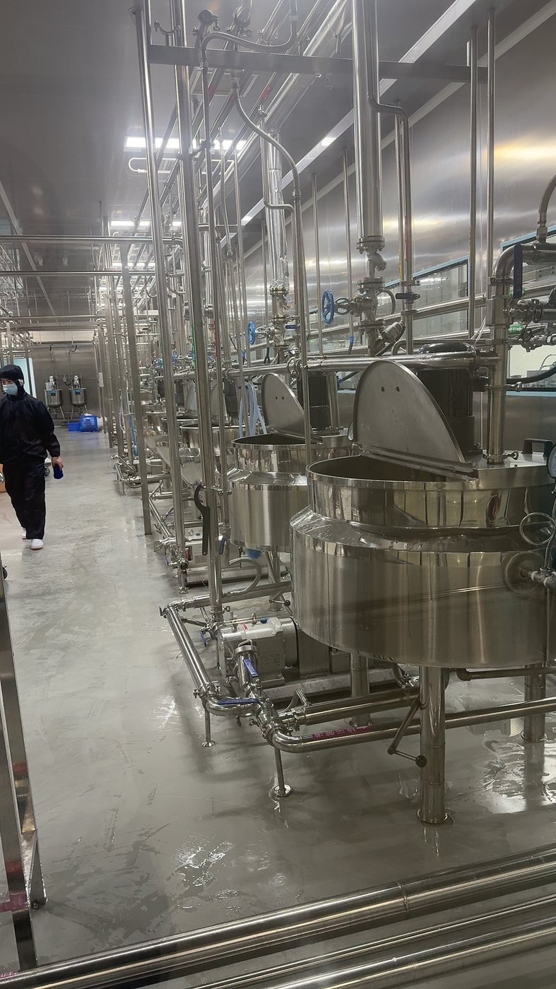 NuCoreBio supplement manufacturing equipment used during production planning