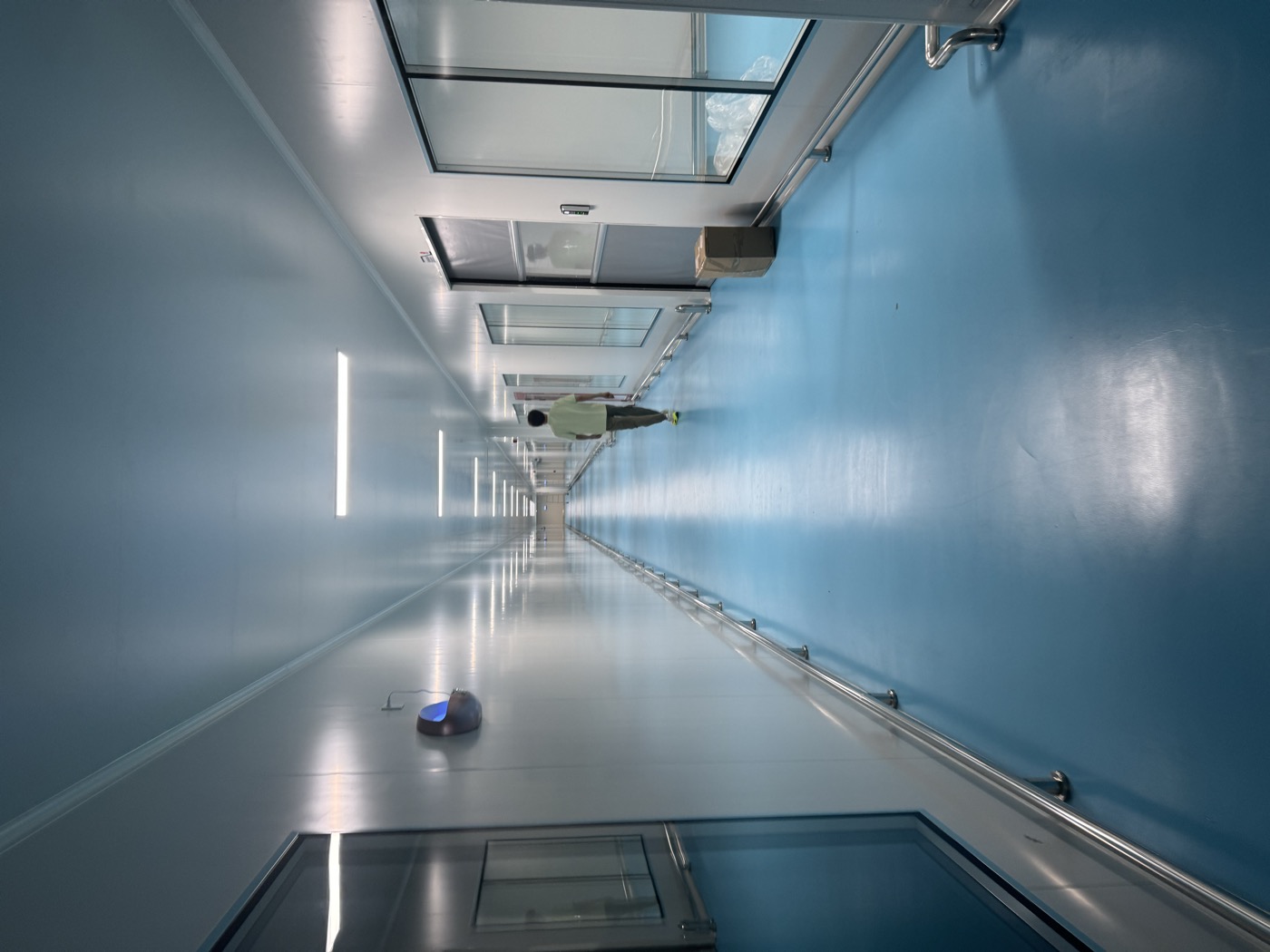 NuCoreBio clean factory corridor for supplement OEM manufacturing quality control