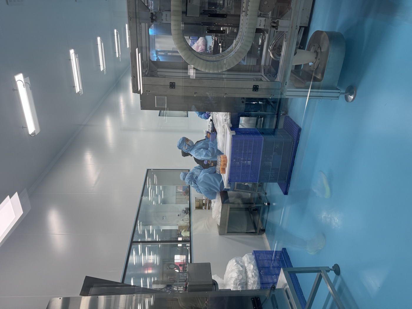 NuCoreBio production floor with staff and equipment