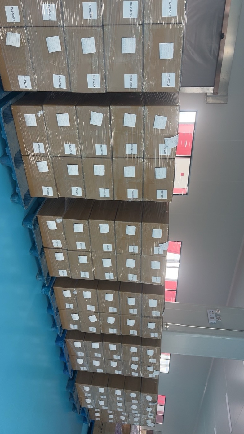 NuCoreBio export-ready supplement cartons staged for shipment from Hainan supply chain